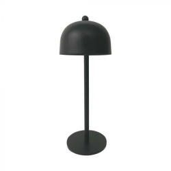 V-TAC 3W LED Tölthető Asztali lámpa - 1800mAh - fekete - 7985 - b-led