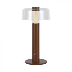 V-TAC 1W LED Tölthető Asztali lámpa - 1800mAh - homok barna - 7945 - b-led