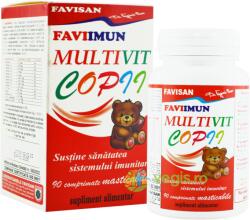 FAVISAN Favi Imun Multivit pentru Copii 90cpr