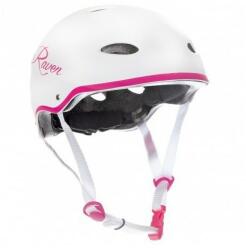 Raven Helmet Raven F511 White/Pink XS (52-54cm)