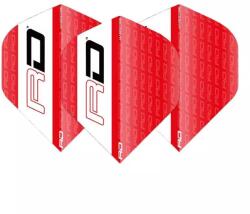 RED DRAGON - Hardcore Xt Piros & Fehér - 100 Mikron - Darts Toll (tf6430)