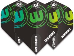 WINMAU - Rhino Fekete & Zöld Extra Vastag Standard - 100 Mikron - Darts Toll (6905-228)