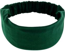 MAKEUP Bentiță cosmetică pentru cap, tricotaj, verde smarald Knit Classic - MAKEUP Hair Accessories