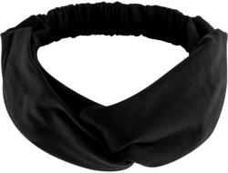 MAKEUP Bentiță din tricotaj, neagră Knit Twist - MAKEUP Hair Accessories