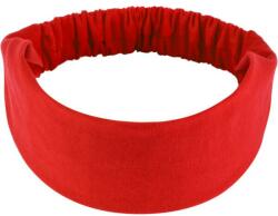 MAKEUP Bentiță cosmetică, tricotaj, roșu Knit Classic - MAKEUP Hair Accessories