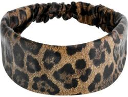MAKEUP Bentiță cosmetică, piele ecologică, leopard maro Faux Leather Classic - MAKEUP Hair Accessories