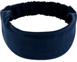 MAKEUP Bentiță cosmetică, albastru închis „Knit Classic - MAKEUP Hair Accessories