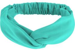 MAKEUP Bentiță din tricotaj, verde mentă Knit Twist - MAKEUP Hair Accessories
