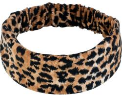 MAKEUP Bentiță cosmetică, jersey drept, leopard Knit Fashion Classic - MAKEUP Hair Accessories