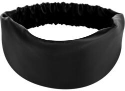 MAKEUP Bentiță cosmetică, din eco piele, neagră „Faux Leather Classic - MAKEUP Hair Accessories