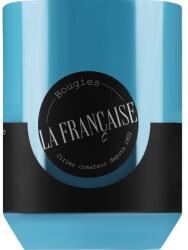 Bougies La Francaise Lumânare parfumată Monoi albastru - Bougies La Francaise Monoi Blue Scented Pillar Candle 45H 280 g