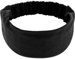 MAKEUP Bentiță pentru păr, din material tricotat, neagră Knit Classic - MAKEUP Hair Accessories