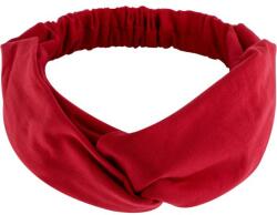 MAKEUP Bentiță din tricotaj, roșie Knit Twist - MAKEUP Hair Accessories
