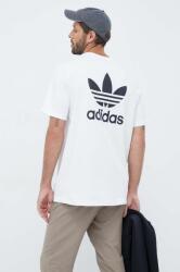 adidas Originals pamut póló fehér, nyomott mintás - fehér XL
