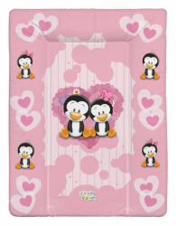  Babastar puha pelenkázó lap 50*70 cm - pingvinek rózsaszín