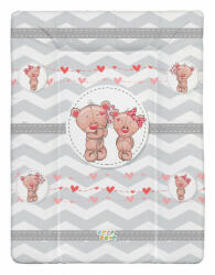  Babastar puha pelenkázó lap 50*70 cm - Macipár szürke