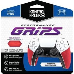 KontrolFreek Performance PS5 Soft Grips piros (RED-4777- PS5) - pixel