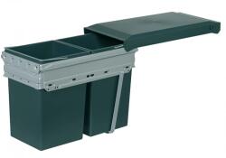 Hailo Cos de gunoi incorporabil Hailo Tandem 502.72. 761, 2x15 l, corp 300 mm, cos plastic (502.72.761)