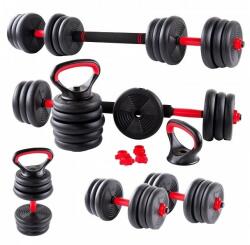 FitTronic Gantera reglabila kettlebell FitTronic 6 in 1 de 50 kg KF50