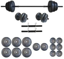 FitTronic Set haltera si gantere FitTronic 75 kg GR75
