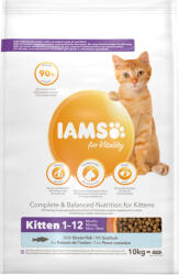 Iams 2x10kg IAMS for Vitality Kitten tengeri hal száraz macskatáp