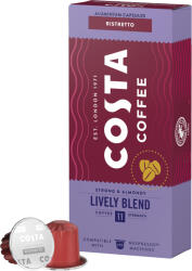 Costa Capsule cafea Costa Lively Blend Ristretto, compatibil Nespresso, 10 capsule, 57g