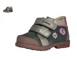Szamos 1707-507492 29 szürke/pink/v. lila 2tépős cipő SUPI