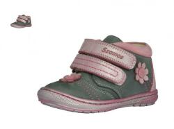 Szamos 1692-408111 24 szürke/pink 2tépős cipő
