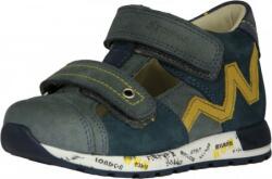 Szamos 3306-207393 35 kék/szürke/sárga 2tépős cipő SUPI