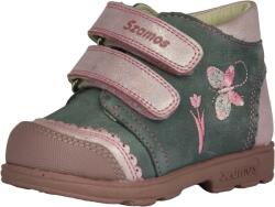 Szamos 1696-407490 20 szürke/pink 2tépős cipő SUPI