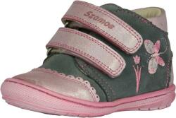 Szamos 1696-406111 22 szürke/pink 2tépős cipő