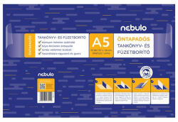  Füzetborító NEBULO A/5 öntapadós sima 10 db/csomag
