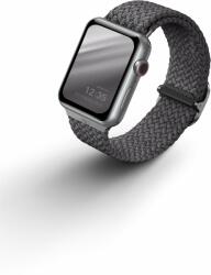 Uniq Aspen Braided Szíj Apple Watch 44/42mm okosórához - szürke (UNIQ-44MM-ASPGRY)