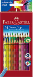 Színes ceruza FABER-CASTELL Grip háromszögletű 24 db/készlet