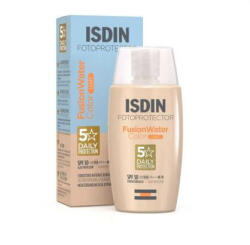 ISDIN Fotoprotector Fusion Crema de protectie solara Water Color Light SPF50, 50 ml