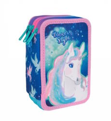 COOLPACK - Jumper felszerelt 3 emeletes tolltartó - Unicorn