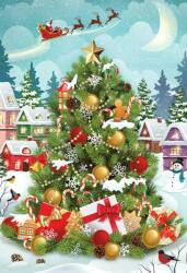 EUROGRAPHICS 8551-5663 - Christmas Tree - 550 db-os puzzle fém dobozban (8551-5663)