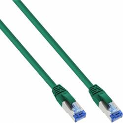 InLine Cablu de retea RJ45 S/FTP PiMF Cat. 6A LSOH 0.25m Verde, InLine IL76821G (IL76821G)