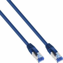 InLine Cablu de retea RJ45 S/FTP PiMF Cat. 6A LSOH 0.25m Albastru, InLine IL76821B (IL76821B)