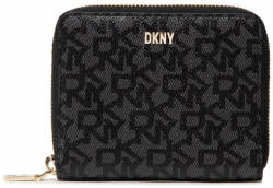 DKNY Nagy női pénztárca DKNY Bryant Sm Zip Aroun R831J656 Bk Logo/Bk XLB 00 Női