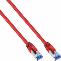 InLine Cablu de retea RJ45 S/FTP PiMF Cat. 6A LSOH 0.25m Rosu, InLine IL76821R (IL76821R)