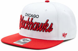 47 Brand Baseball sapka 47 Brand NHL Chicago Blackhawks Crosstown Script Two tone '47 CAPTAIN H-CTWTT04WBP-WH Fehér 00 Női