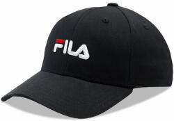 Fila Baseball sapka Fila Brasov 6 Panel Cap With Linear Logo - Strap Back FCU0019 Black 80010 00 Női