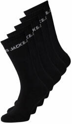 Jack&Jones 5 pár hosszú szárú férfi zokni Jack&Jones 12179475 Fekete 40_45 Férfi