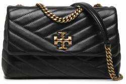 Tory Burch Táska Tory Burch Kira Chevron Small Convertible 90452 Black 001 00