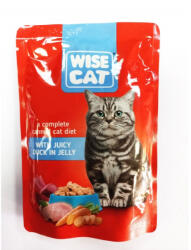 Carpathian Pet Food Hrana Pisica, Umeda Carpathian Wise Cat, Plic cu rata in sos, 24x100 gr (2039)