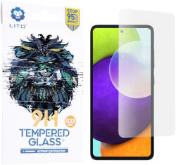 LITO 2, 5D Edzett védőüveg Samsung Galaxy A52 4G/Galaxy A52 5G/Galaxy A52s 5G telefonra - Átlátszó
