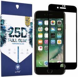 LITO 2, 5D Edzett védőüveg Apple iPhone 6/iPhone 6s telefonra - Fekete