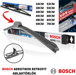 Bosch AeroTwin Retrofit keret nélküli ablaktörlő lapát 400mm 40cm ✔️ (3397008932)