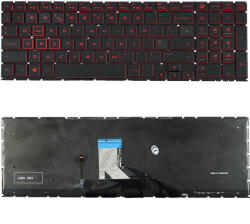 Billentyűzet HP Omen 15-DC 15-DH - Piros
